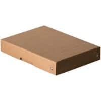 Boîte de rangement Falken Carton Pure Brun 40mm x 40mm x 180mm