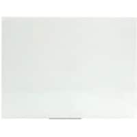 Tableau magnétique en verre Montage mural Magnétique Simple face 120 (L) x 90 (H) cm Blanc