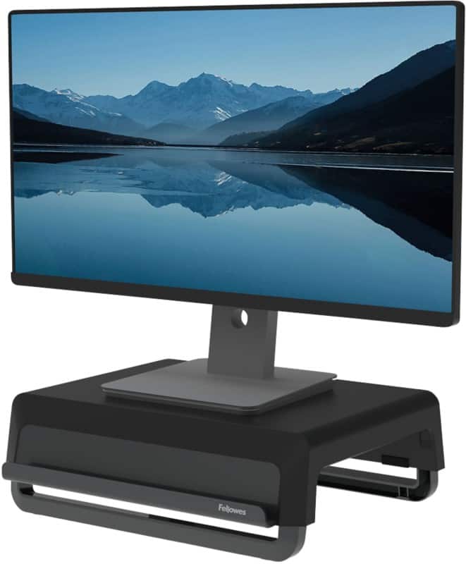 Support pour moniteur Fellowes Breyta 354 x 304 x 82 mm Noir
