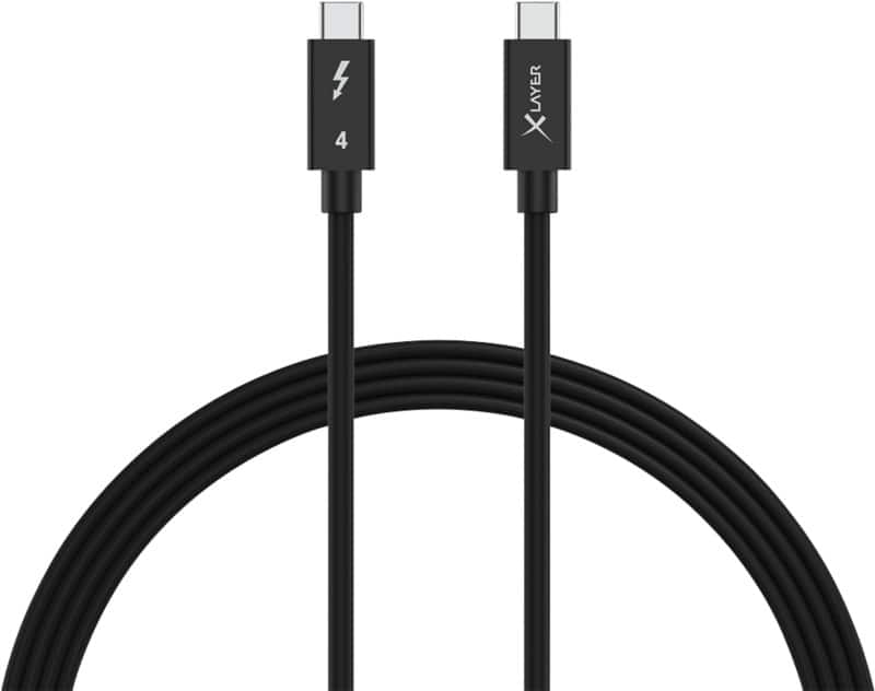 Câble USB-C XLayer USB-C Mâle USB-C Mâle Noir 1 m