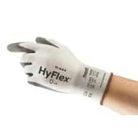 Gants Ansell HyFlex Mechanical Protection Non jetables PU (Polyuréthane) Non poudrés Taille 7 Blanc 12 paires