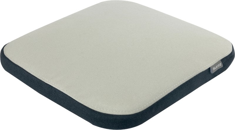 Coussin de siège Leitz Ergo Active 6540 housse en tissu lavable 360 x 360 x 55 mm gris clair