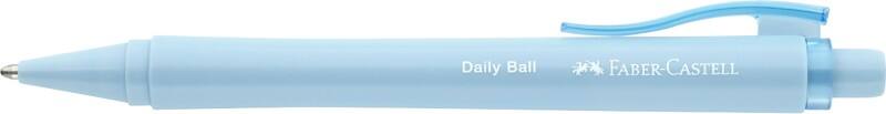 Stylo-bille Faber-Castell Daily Ball Rétractable Bleu 0,6 mm Extra large Bille Rechargeable