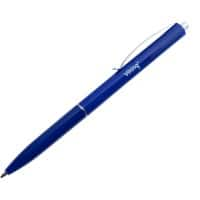 Stylo-bille Viking Bleu Pointe moyenne 0,5 mm Non rechargeable 50 unités