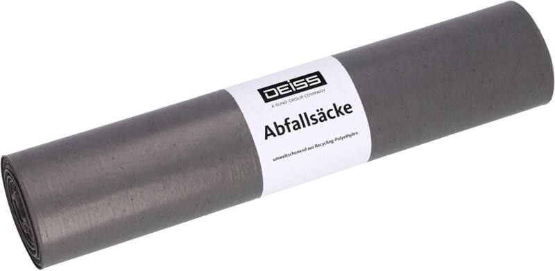 Sac-poubelle DEISS 150 L Gris 20 unités