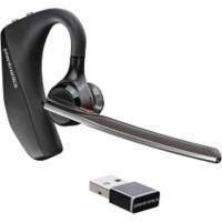 Micro-casque poly Voyager 5200 Sans fil Par dessus l'Oreille USB Avec Bluetooth Microphone à réduction de bruit Mono 5200 Noir