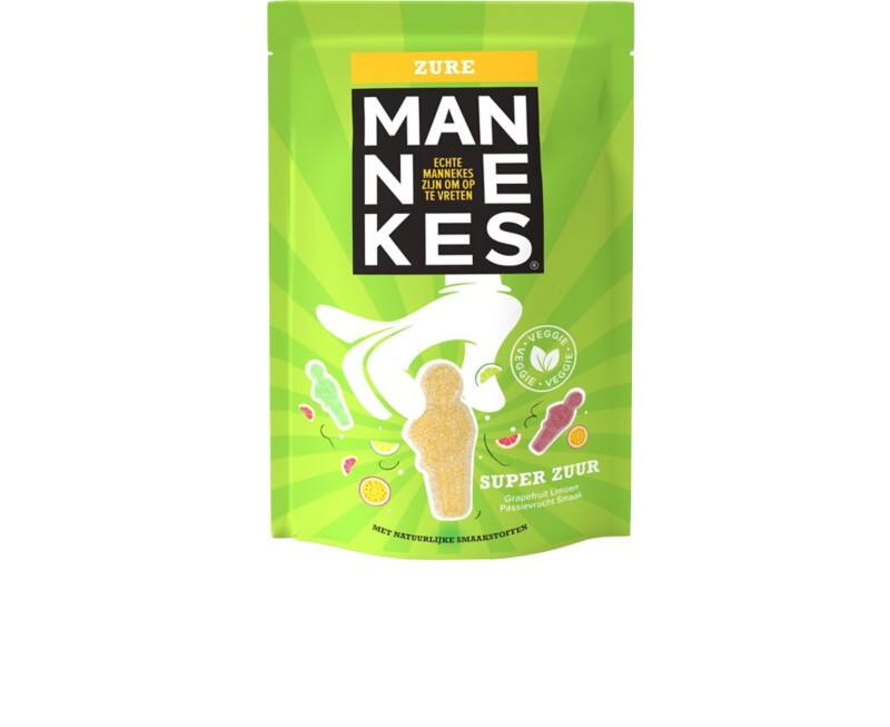 Bonbons matthijs Zure Echte Mannekes Assortiment 225 g