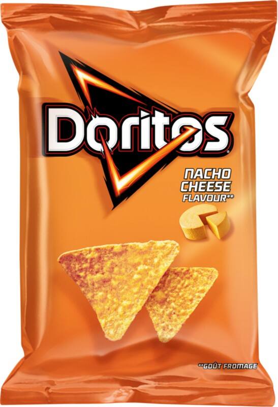 Chips Doritos Nacho Cheese 44 g 20 unités