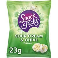 Galette de riz Snack a Jacks Sour Cream & Chives 8 unités de 23 g