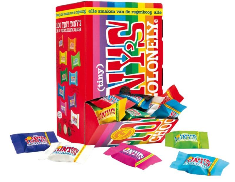 Chocolat Tony's Chocolonely Tiny Mix Assortiment Chocolat 900 g