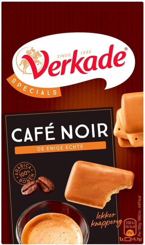 Biscuits Verkade SPECIALS Café noir 175 g