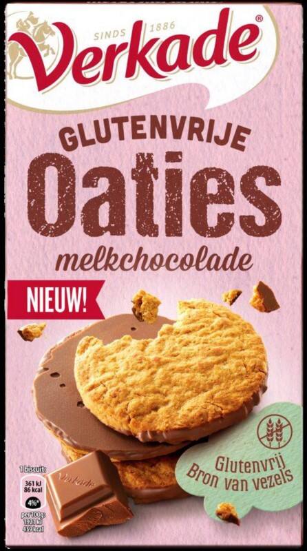 Biscuits Verkade Gluten-free Oaties Chocolat au lait 150 g