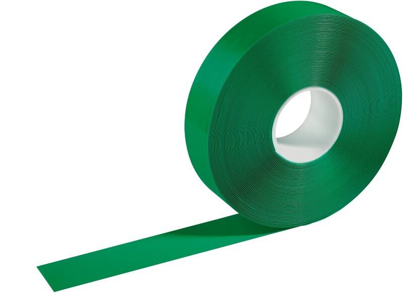 Ruban de marquage au sol DURABLE Vert 50 mm (L) x 30 m (L) PVC (Polychlorure de vinyle)   