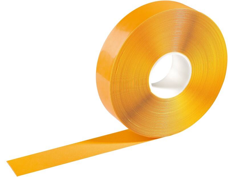 Ruban de marquage au sol DURABLE DURALINE Jaune 50 mm (L) x 30 m (L) PVC (Polychlorure de vinyle)