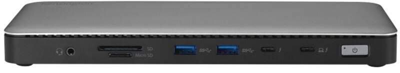 Station d’accueil Kensington SD5760T Thunderbolt 4 avec 2 sorties 4K K34110EU gris