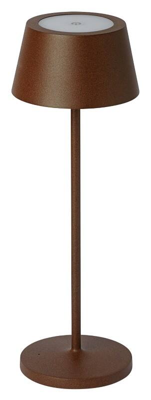 Lampe de bureau Maul Autoportant LED remplaçable Cuivre Pile 120 x 120 x 340 mm