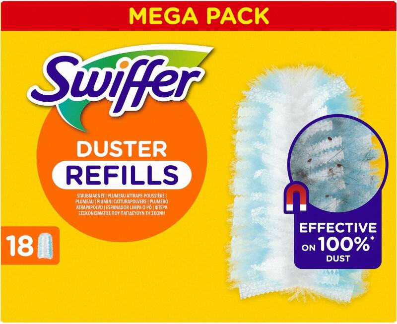Recharge pour plumeau Swiffer 18 unités