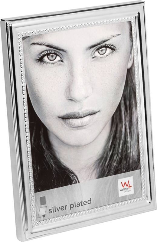 Cadre photo walther design Sur table Argenté BM015S 11 (L) x 1 (P) x 17 (H) cm BM015S