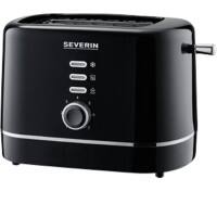 Grille-pain SEVERIN AT 4321 2 fentes 850 W Noir