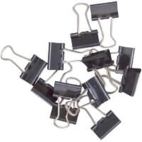 Pince double clip Maul Métal 15 mm Noir 12 Unités