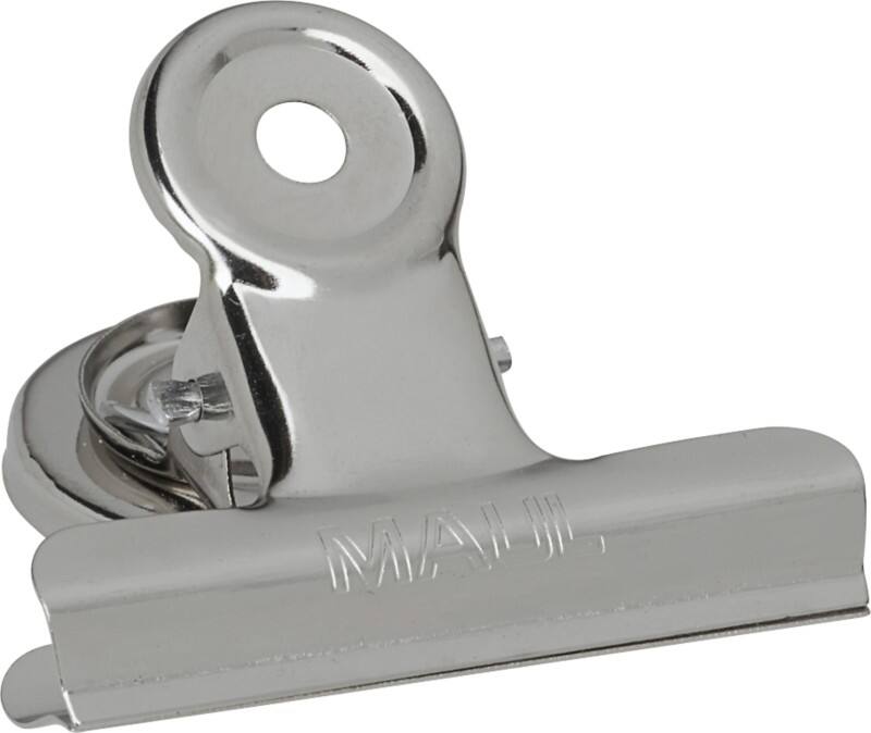 Clip à dessin Maul Métal 15 mm Argenté Magnétique 2 unités