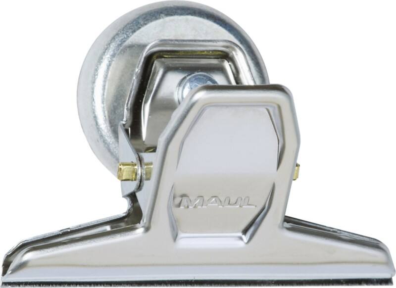 Clip à dessin Maul Métal 20 mm Argenté Magnétique 3 unités