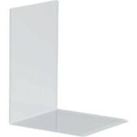 Serre-livres Maul Acrylique Transparent 15 x 16 x 21 cm 2 unités