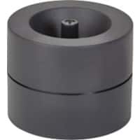 Distributeur de trombones Maul greener@work Avec aimant central Plastique 60 mm Noir Rond