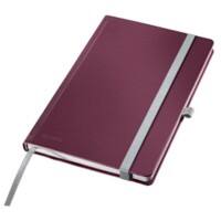 Leitz Style Notebook A5 quadrillé avec couverture rigide 44861028 160 pages 80 feuilles Rouge