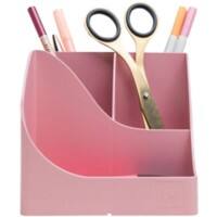 Porte-stylos Exacompta AutentiK 5 compartiments Plastique Rose
