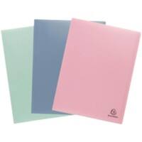 Livre de présentation Exacompta AutentiK 50 pochettes A4 Assortiment 3 unités