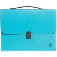 Trieur Exacompta Pop'N Co A4 PP (Polypropylène) Vierge Cyan 55699E