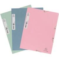 Farde à 3 rabats Exacompta AutentiK A4 Assortiment Carton 400 g/m² 6 unités