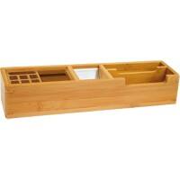 Organiseur de bureau WEDO Bamboo Bambou Brun 7,6 x 32,6 x 6,7 cm