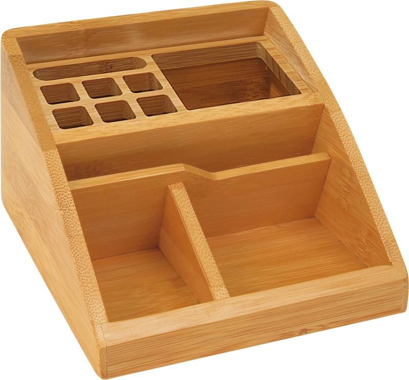 Organiseur de bureau WEDO Bamboo Bambou Brun 13,3 x 16,4 x 9,9 cm