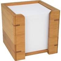 Bloc cube WEDO Bambou Brun 10,8 x 11,1 x 11,2 cm