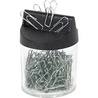 Distributeur de trombones WEDO Métal 75 mm Transparent 125 unités