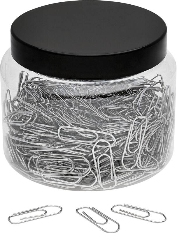 Trombones WEDO Métal 65 mm Argenté 400 unités