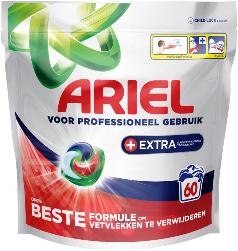 Lessive en capsules Ariel PROFESSIONAL 60 unités