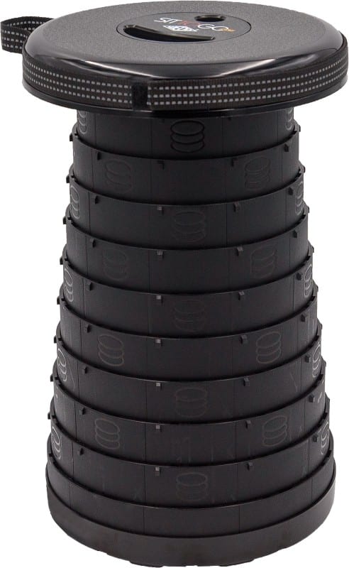 Tabouret télescopique WEDO 75 mm PP (Polypropylène) Noir