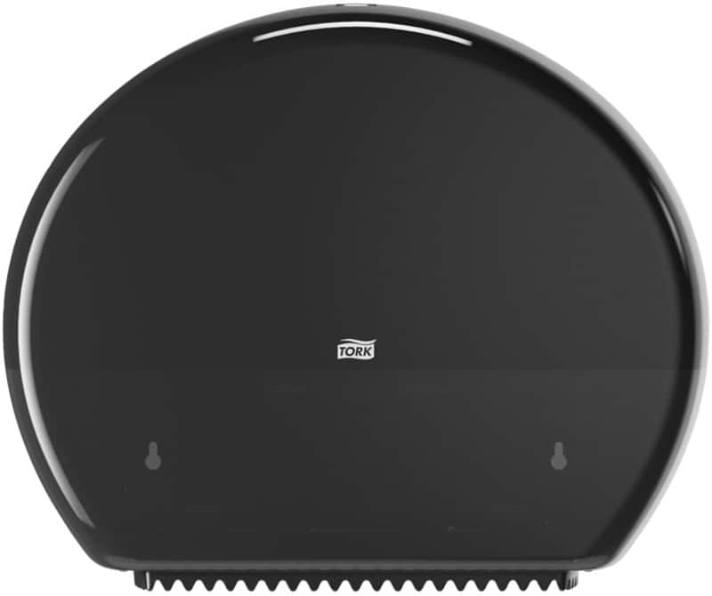 Distributeur de papier toilette Tork Jumbo 554008 T1 Plastique Verrouillable Manuel Noir