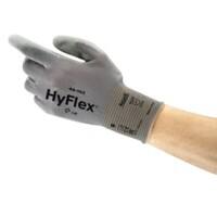 Gants de manutention Ansell HyFlex Mechanical Protection Non jetables Nylon, PU (Polyuréthane) Taille 7 Gris 12 paires de 2 Gants