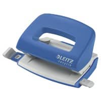 Mini perforateur Leitz NeXXt Recycle 5010 2 trous CO² compensé Plastique 50 % recyclé 10 feuilles Bleu