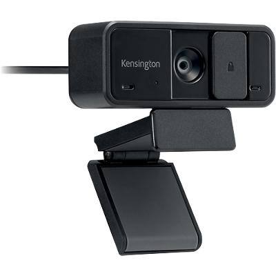 Webcam Kensington W1050 1080p K80251WW Avec grand angle et mise au point fixe Câble USB-A Microphone stéréo Noir