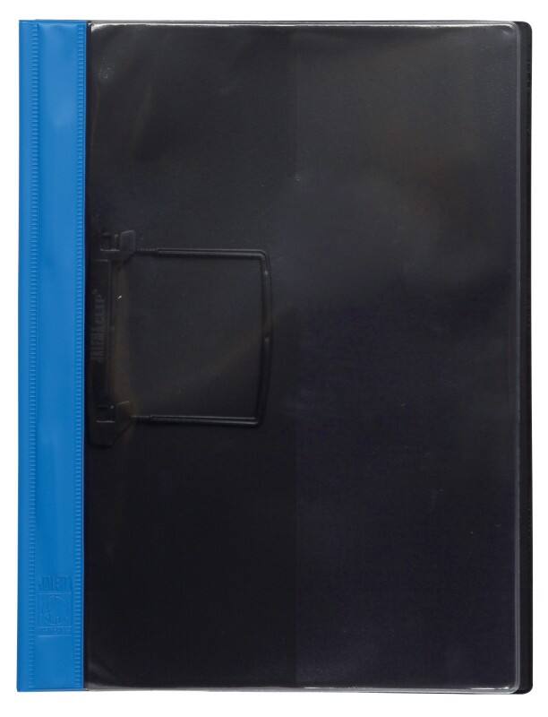 Dossiers rapports Djois A4 Bleu PVC Clip Jamela pour feuilleter rapidement les documents. 10 Unités