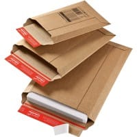 Enveloppe ColomPac Carton ondulé 288 (l) x 200 (p) x 50 (h) mm Brun 20 unités