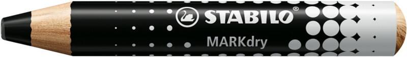Marqueur pour tableau blanc STABILO MARKdry Noir Extra large Crayon 10 mm
