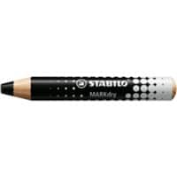 Marqueur pour tableau blanc STABILO MARKdry Noir Extra large Crayon 10 mm