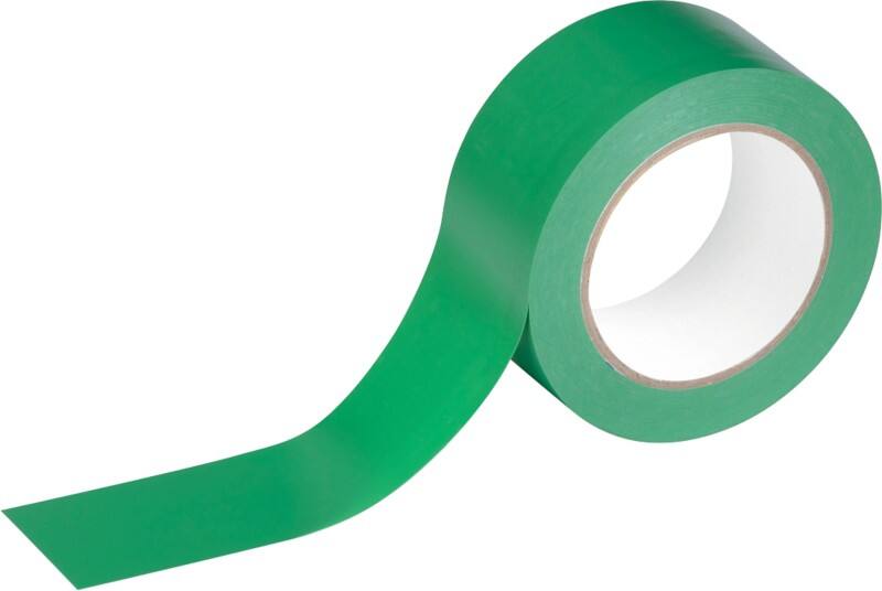 Ruban de marquage au sol DURABLE DURALINE Basic Vert 50 mm (L) x 33 m (L) PVC (Polychlorure de vinyle) 104405   