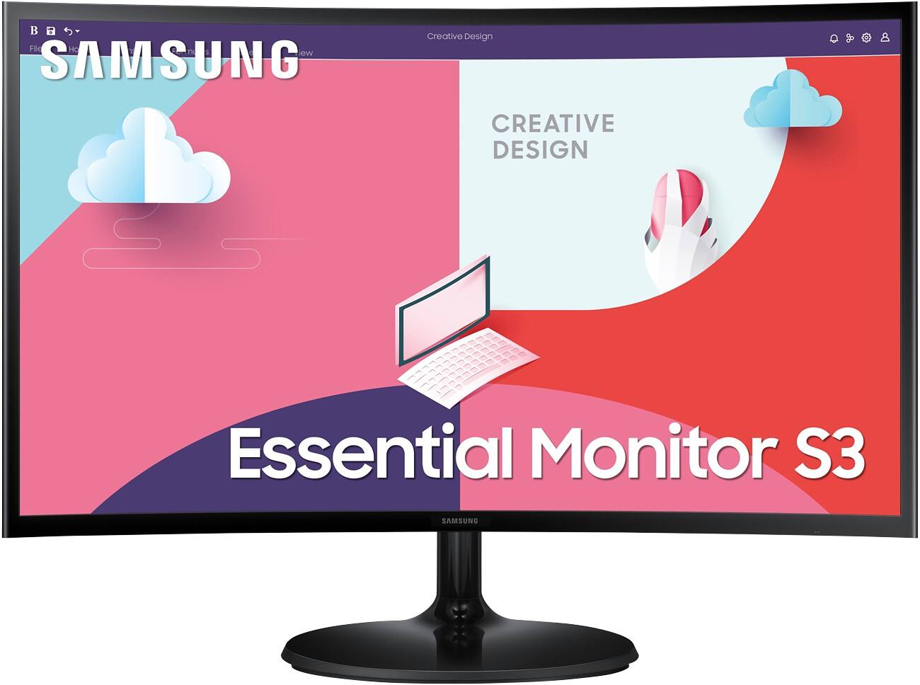 Moniteur Samsung Essential Monitor 68,6 cm (27") LCD S36C
